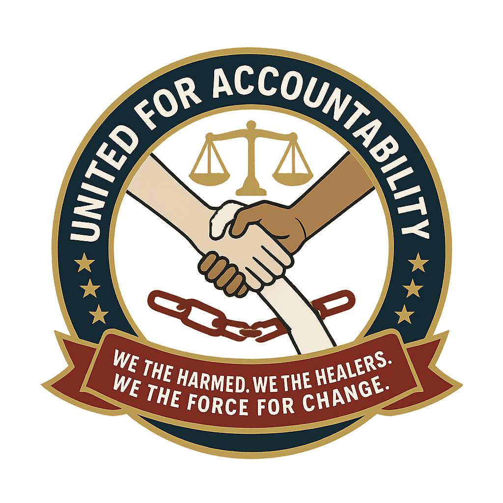 United for Accountability logo
